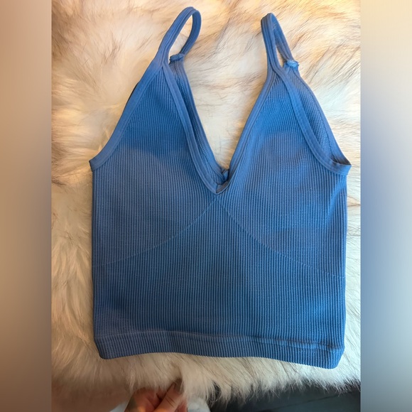 NWOT Free People Movement Happiness Runs (V-neck Watch Out Tank) 🦋 - Picture 3 of 5